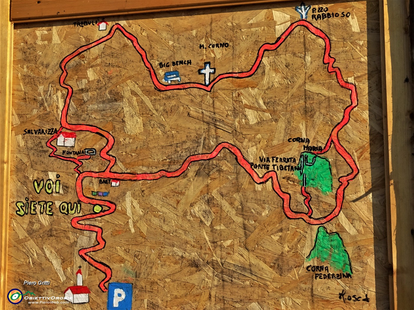 02 Anello sent. 561 da Santa Croce, mappa su legno.JPG